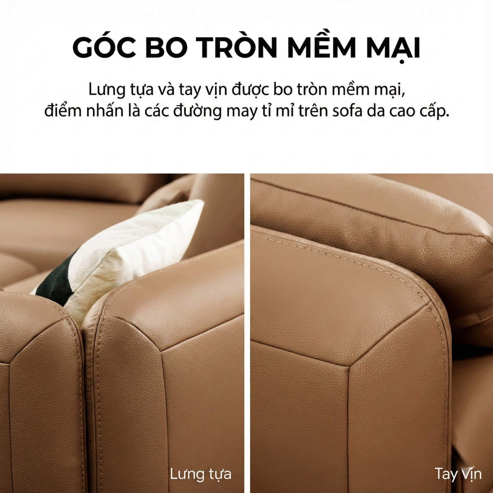 Sofa MODUS - Sofa Da Góc Chữ L Thiết Kế Module Thông Minh Và Linh Hoạt