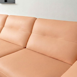 Sofa NERIN – Sofa Góc Bọc Da Cao Cấp Với Tựa Tay Vịn Điều Chỉnh Thông Minh