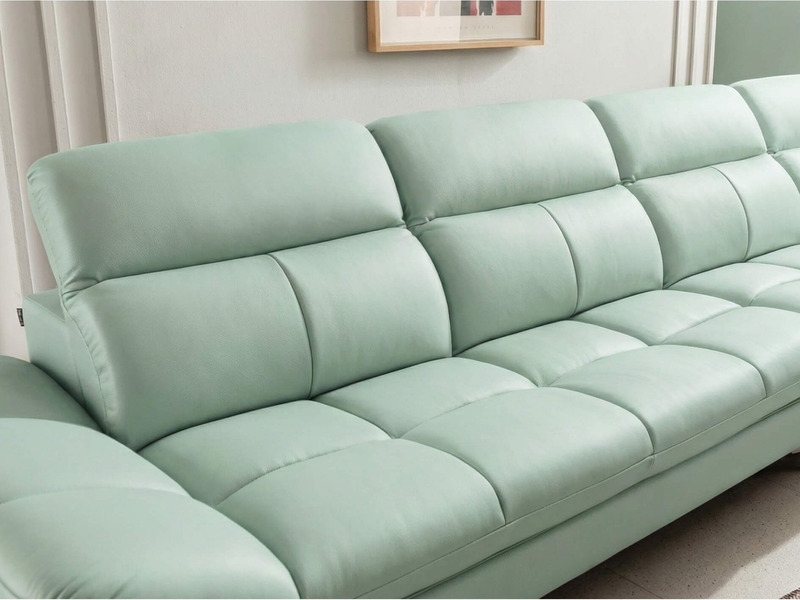 Sofa STADIA - Sofa Góc Bọc Da Thiết Kế Tựa Đầu Thông Minh