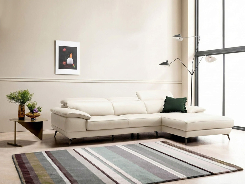 Sofa SUNBEAM – Sofa Da Hiện Đại Góc Chữ L Có Chức Năng Tuỳ Chỉnh