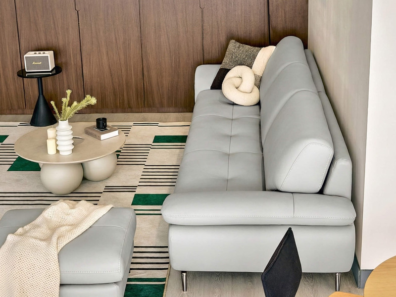 Sofa TREVISO - Sofa Băng Dáng Thuyền Trẻ Trung Cho Phòng Khách Chung Cư