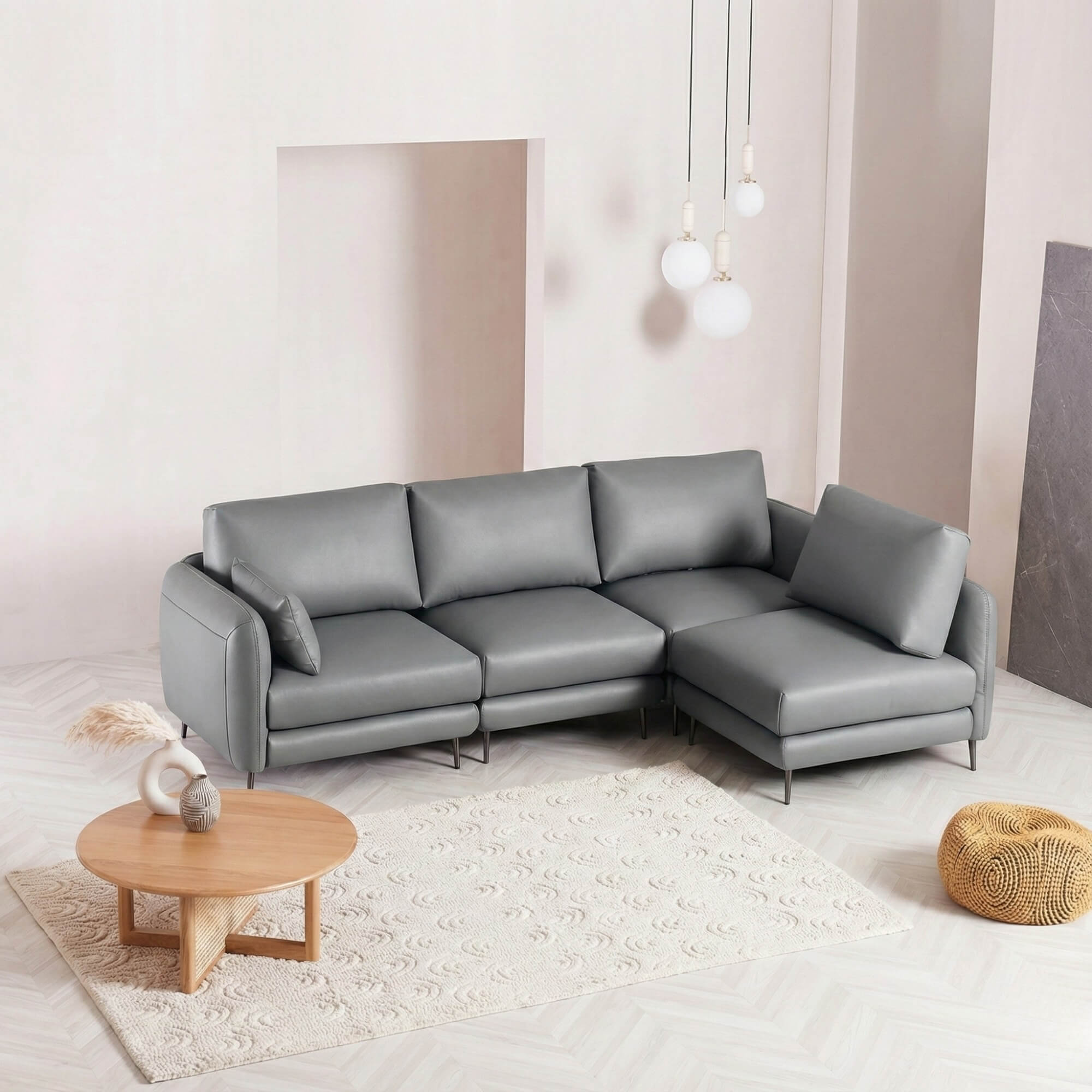 Sofa UNITY – Sofa Góc Dạng Module Linh Hoạt Tự Do Sáng Tạo