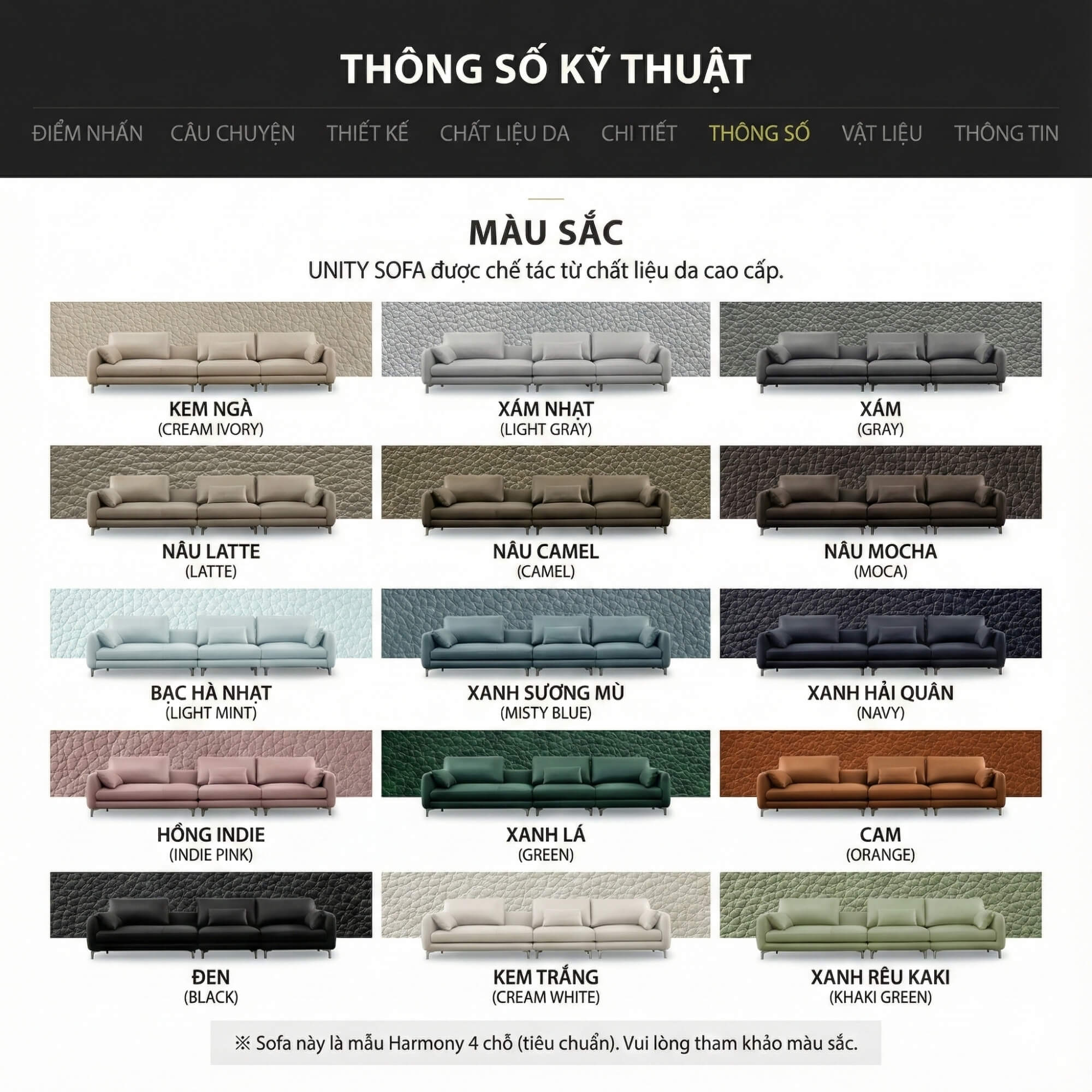 Sofa UNITY – Sofa Góc Dạng Module Linh Hoạt Tự Do Sáng Tạo