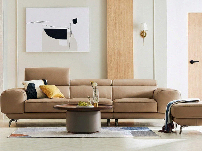 Sofa VERMONT - Sofa Băng Ấm Áp Thư Giãn Với Tựa Đầu Thông Minh
