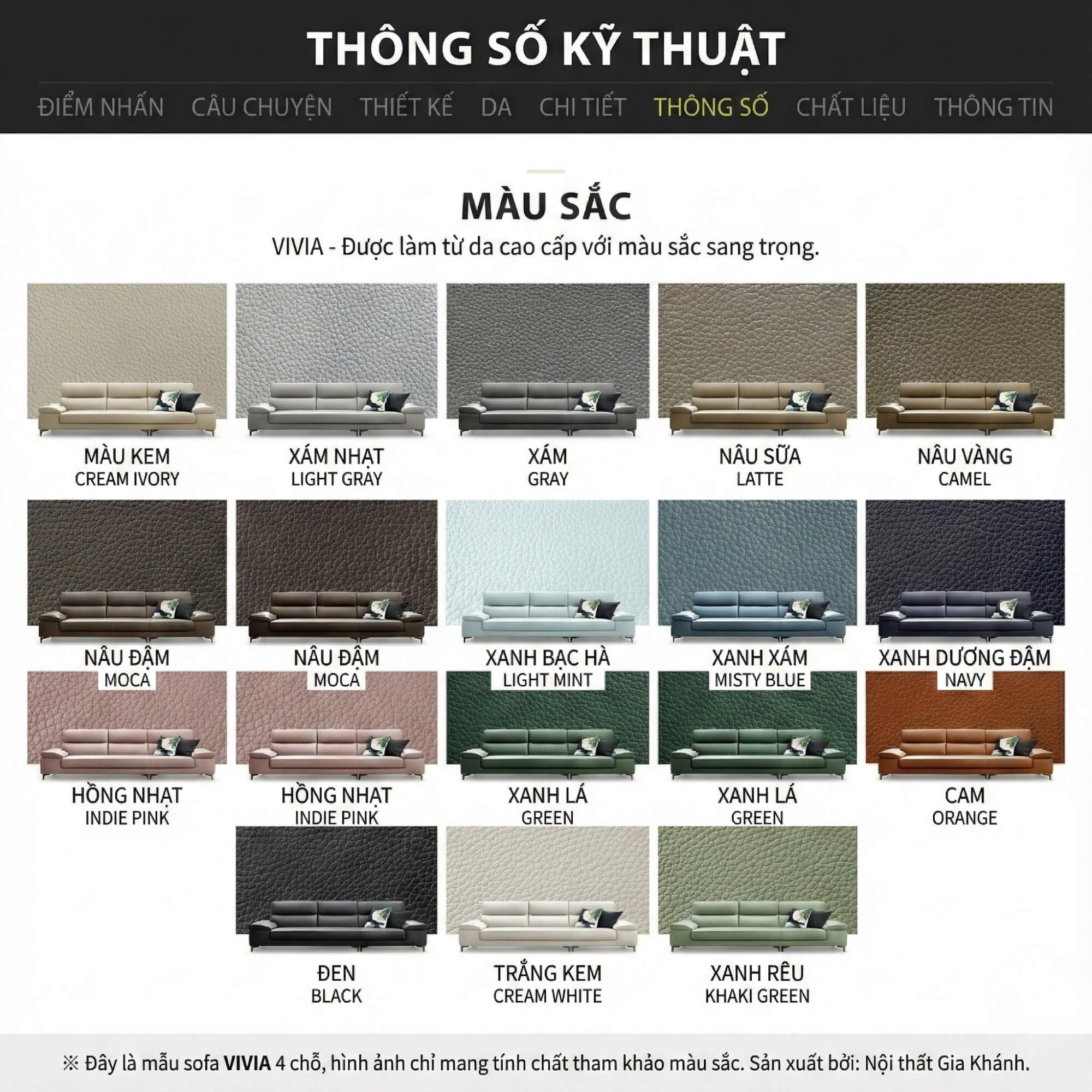 Sofa VIVIA - Sofa Băng 2 Chỗ Nhỏ Gọn Phù Hợp Mọi Gia Đình