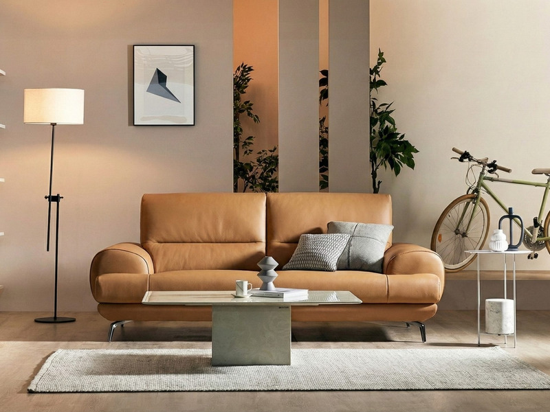 Sofa WARMIA – Sofa Da Cao Cấp Thiết kế Hiện Đại Tinh Tế Cho Phòng Khách Sang Trọng