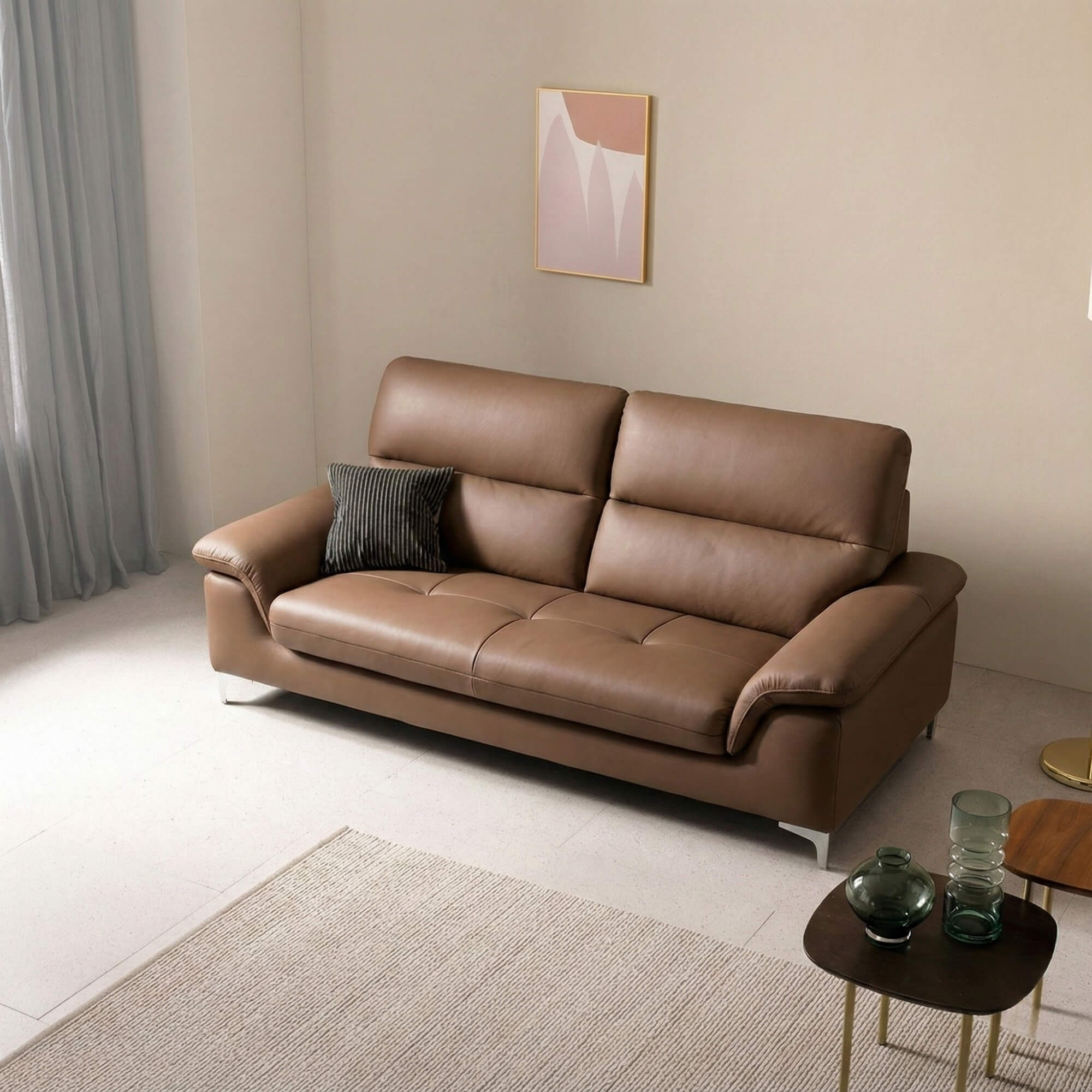 Sofa SINKIN - Sofa Băng 2M Nhỏ Gọn Thiết Kế Tối Giản Cho Phòng Khách Mini