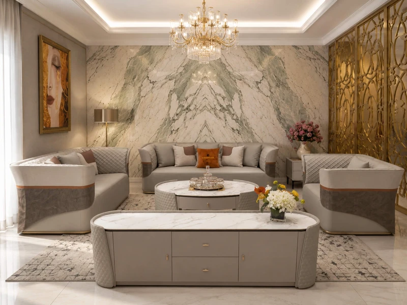 Bộ Sofa IMPERIO - Sofa Luxury Sang Trọng SFGD52-123