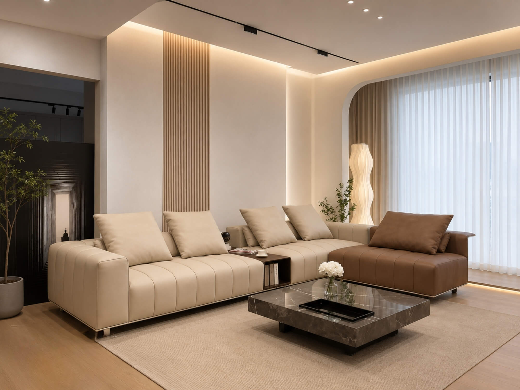 Sofa SERENITY – Sofa Hiện Đại Luxury Cho Phòng Khách Sang Trọng SBH361