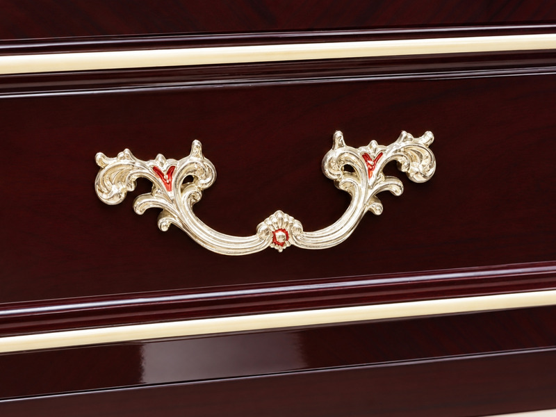 Bàn Phấn BELLISSIMA - Bàn Trang Điểm Kèm Ghế Tân Cổ Điển Màu Rượu Vang Nho BD8802G(2C) – ảnh 16