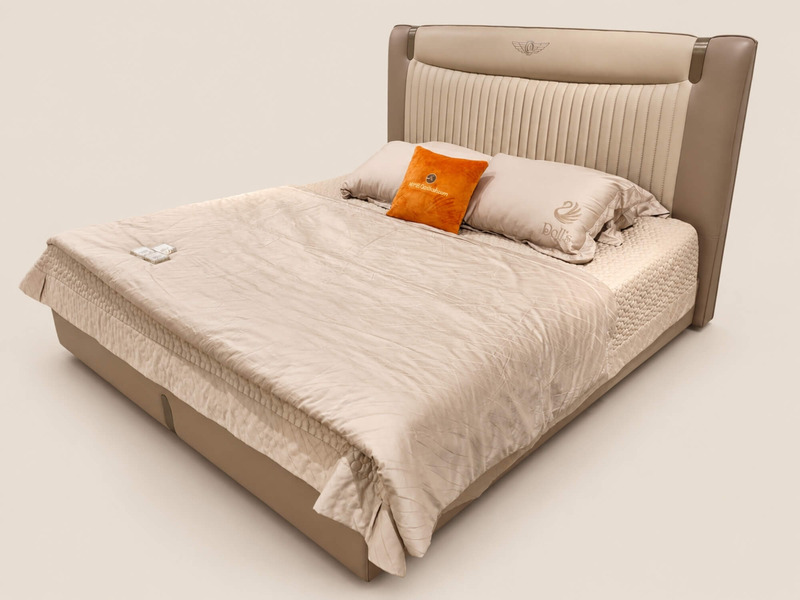 Giường Ngủ WINGA - Giường Ngủ Luxury 1m8 Bọc Da Xịn GIQF285-18 – ảnh 11