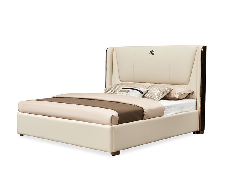 Giường Ngủ MONACO - Giường Bọc Da Luxury Quý Phái GIQF801-18