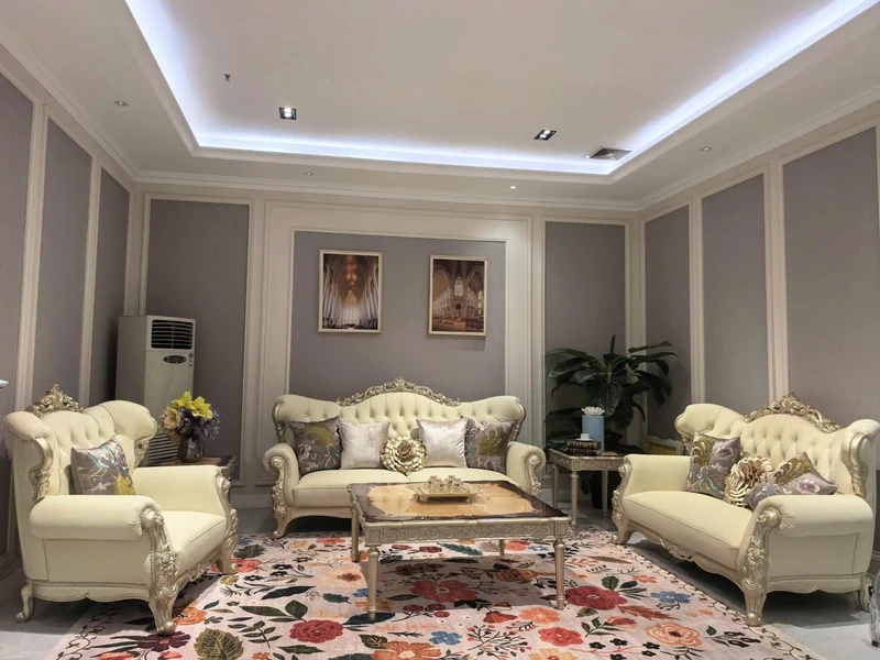 Sofa PALAIS D'OR - Sofa Tân Cổ Điển Luxury Sang Trọng SB842-123