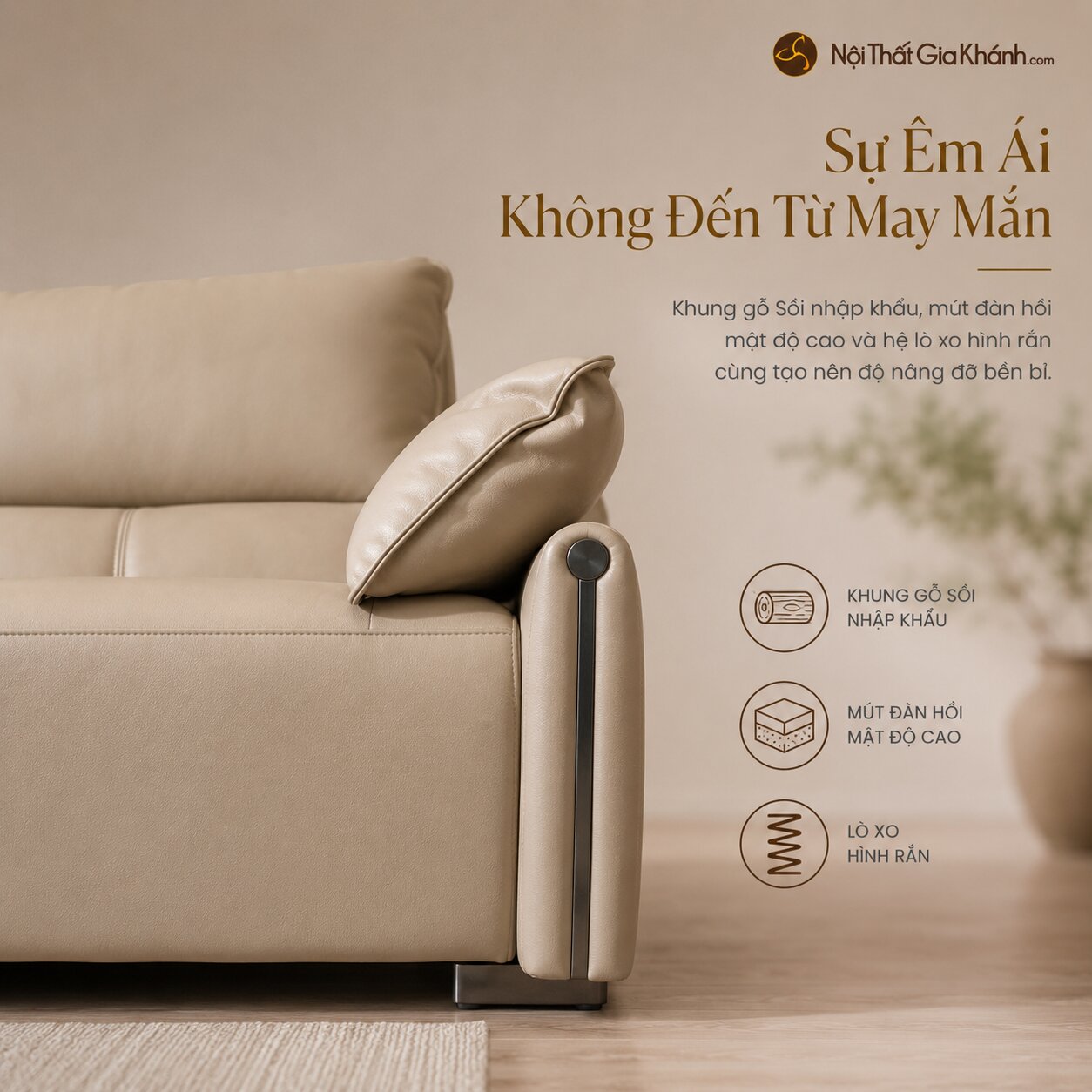 Sofa Đơn COCOON SB8179 Thả Mình Vào Thư Giãn