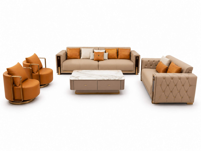 Sofa Luxury NOVÉLLO Sang Trọng SBQ016-1124 – ảnh 10