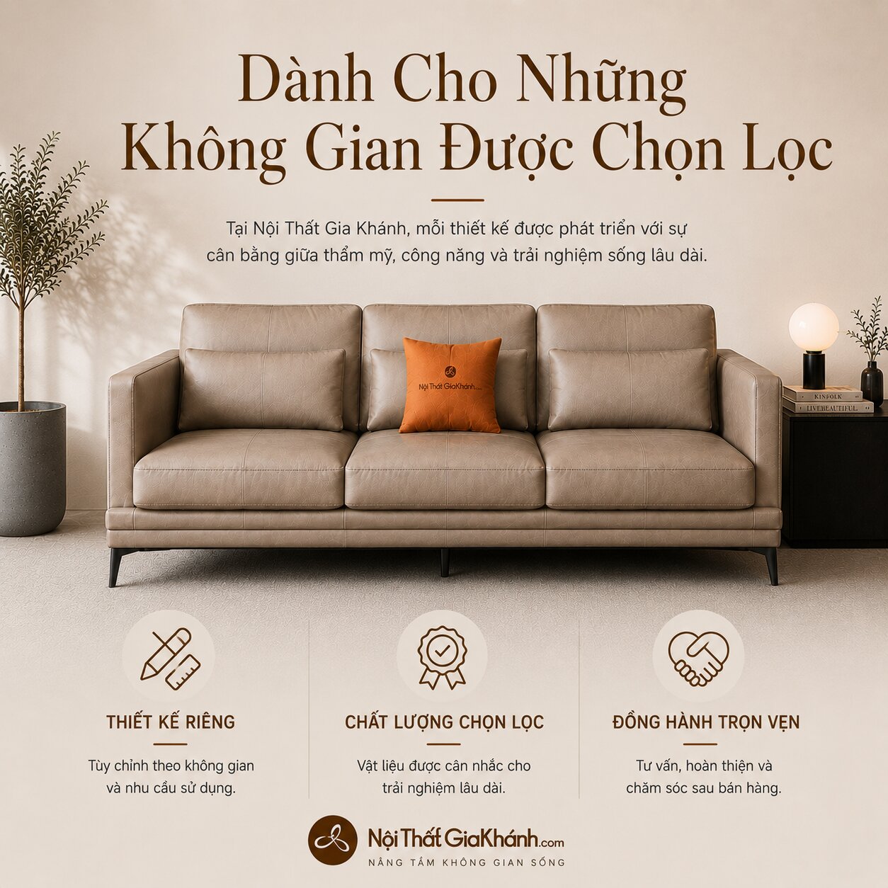 Bộ Sofa LEXINGTON Bọc Da Cao Cấp Thiết Kế Tinh Tế E005