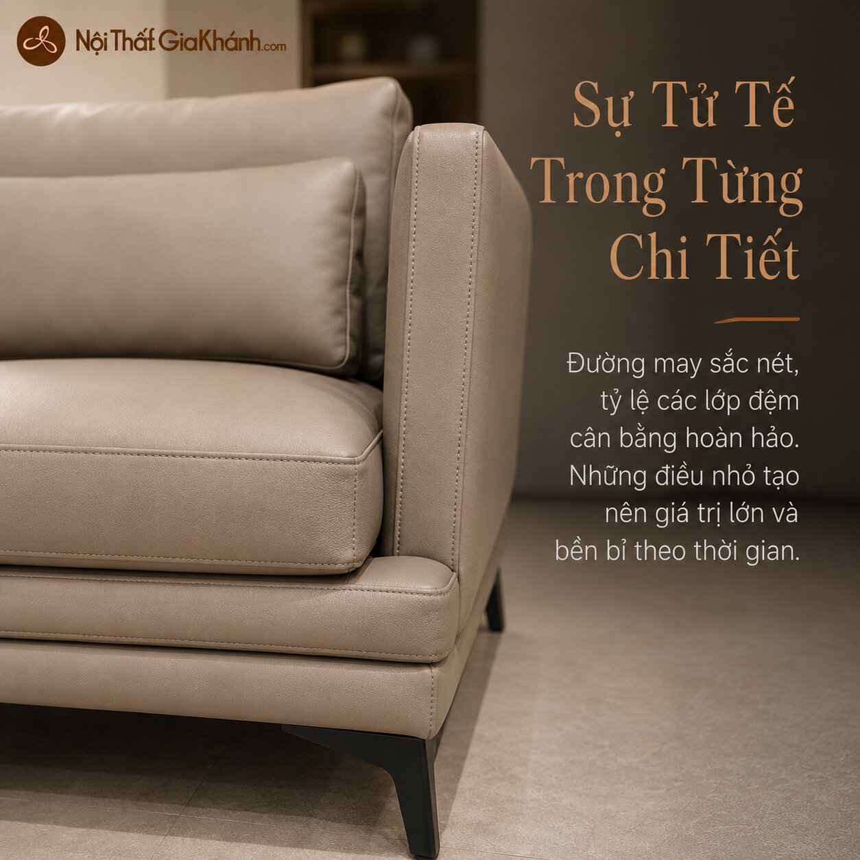 Bộ Sofa LEXINGTON Bọc Da Cao Cấp Thiết Kế Tinh Tế E005