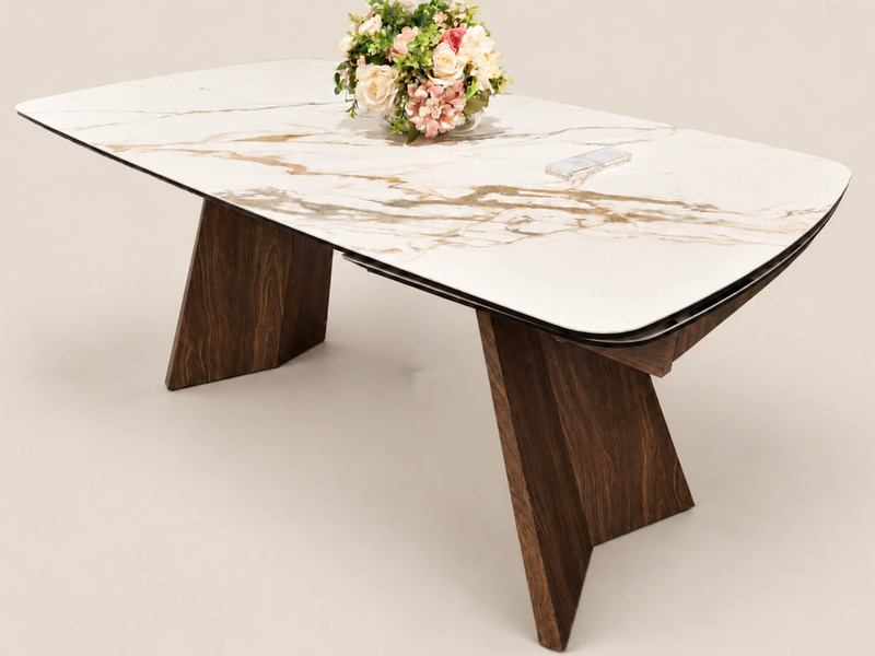 Bàn Ăn VELMORA - Bàn Ăn Mặt Đá Thông Minh 1m6 - 2m4 2184DT-B – ảnh 6