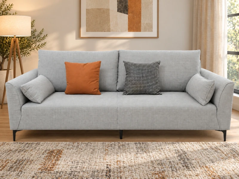 Sofa NUVIA - Sofa Vải Thoáng Mát Hiện Đại Dáng Băng SF9802-A