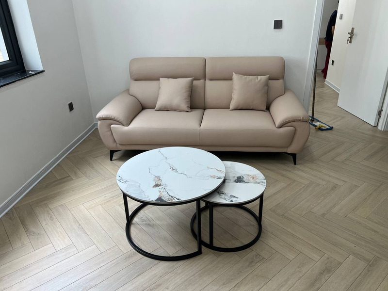 Sofa văng 3 chỗ da tại nhà khách hàng – Nội Thất Gia Khánh